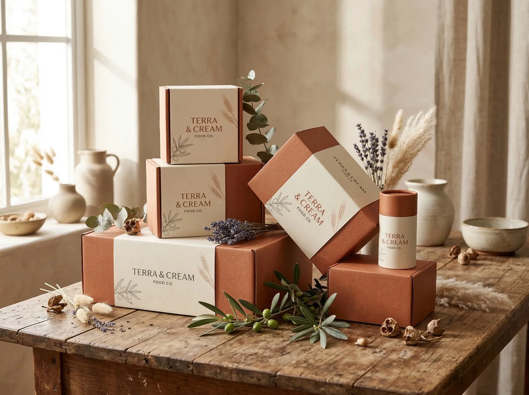 Terra and Cream food brand range